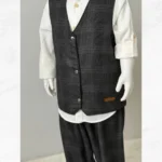 Füme Ekoseli 2'li Takım Set (2)