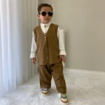 Kahve Tonlu 2'li Takım Set (2)