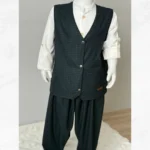 Yeşil Ekoseli 3'lü Takım Set - Görsel 3