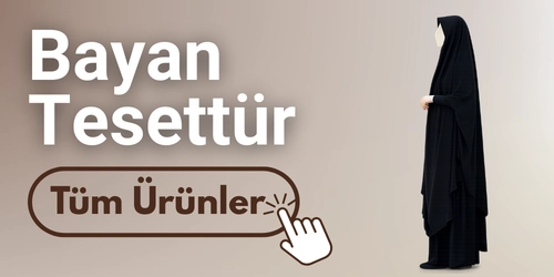 bayan tesettür görsel